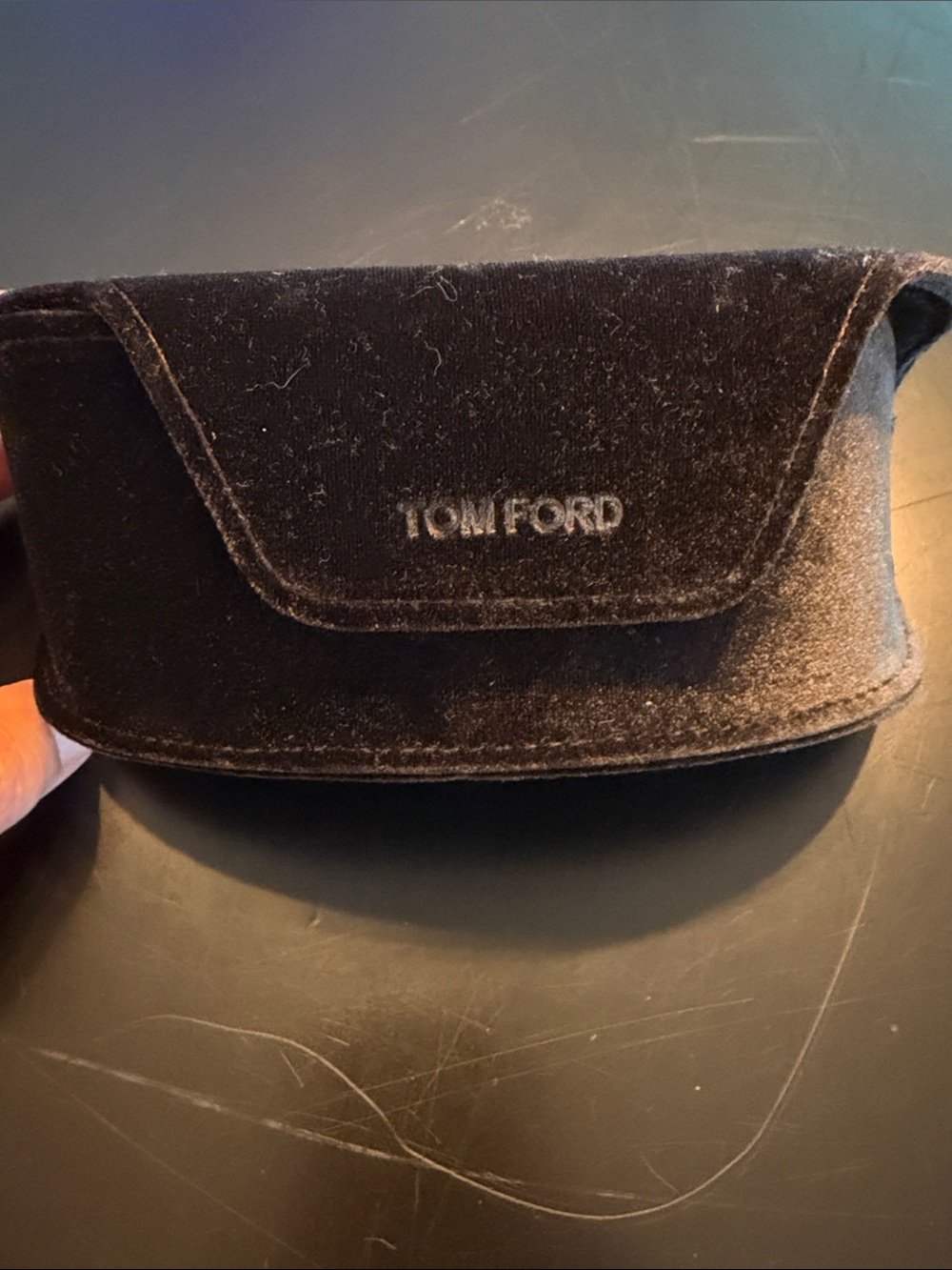 Tom Ford Black Velvet Sunglasses Case